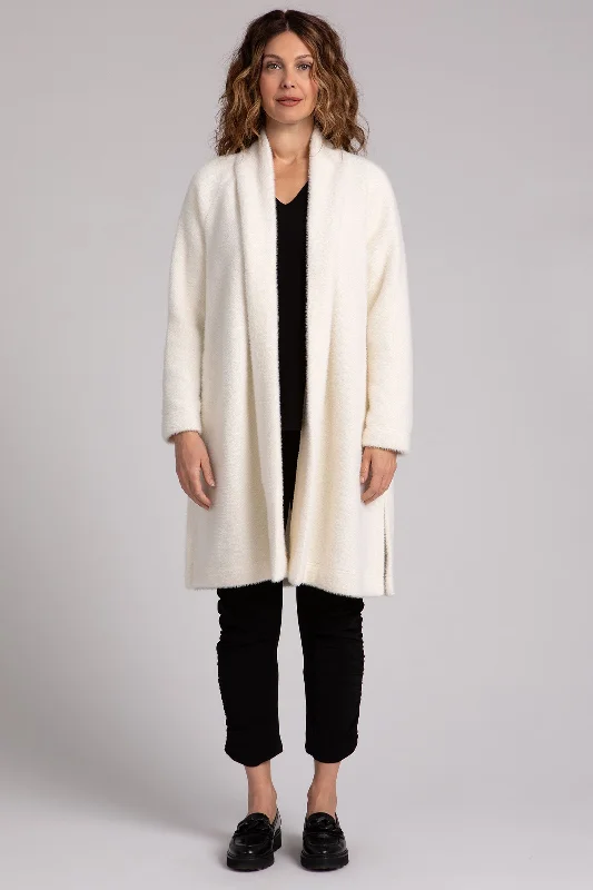 cardigan warm stack -Cozy Everyday Cardigan Long | Ivory