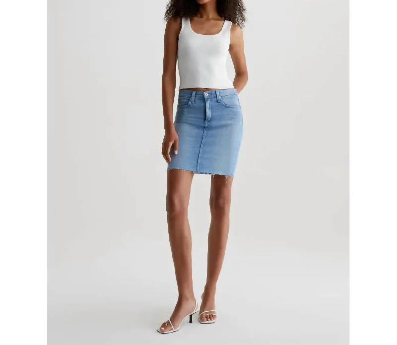 peach skater skirts casual -Erin Skirt In Sincerely