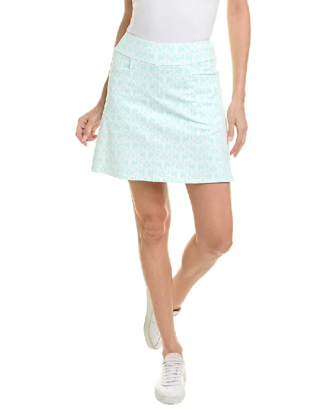 teal flared skirts elegant -Jude Connally Sonia Skort