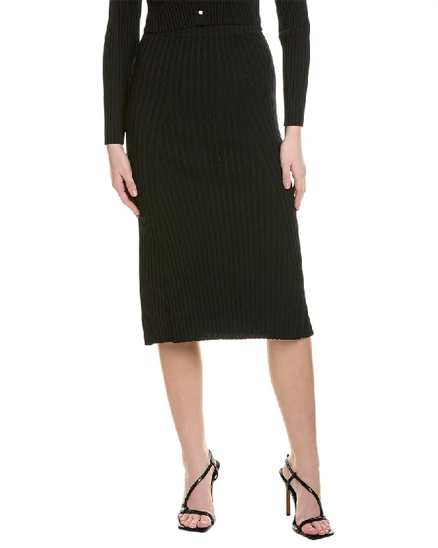 olive pleated skirts stylish -Solid & Striped The Yvette Midi Skirt