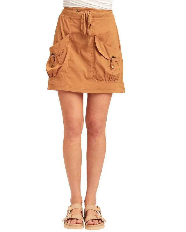 coral flared skirts stylish -XCVI Shirley Mini Skirt