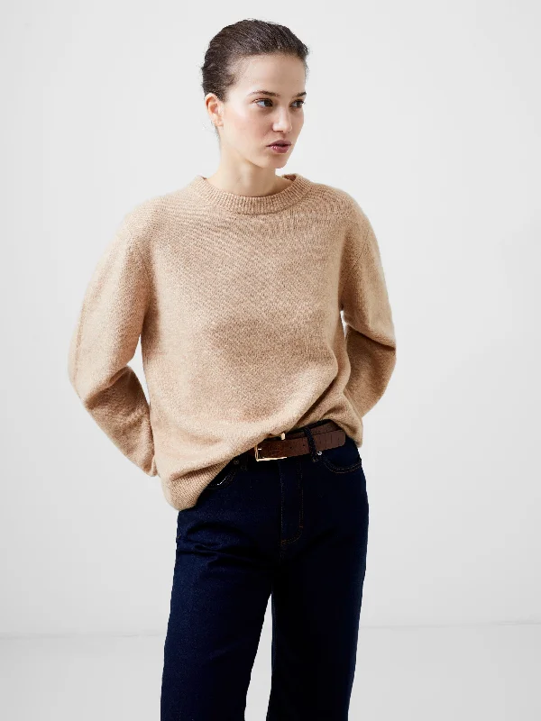 cardigan tonal blend -Kesia Recycled Crew Neck Jumper