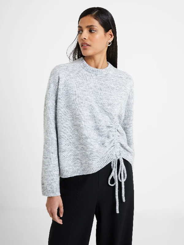 cardigan refined cotton -Kezia Gathered Jumper