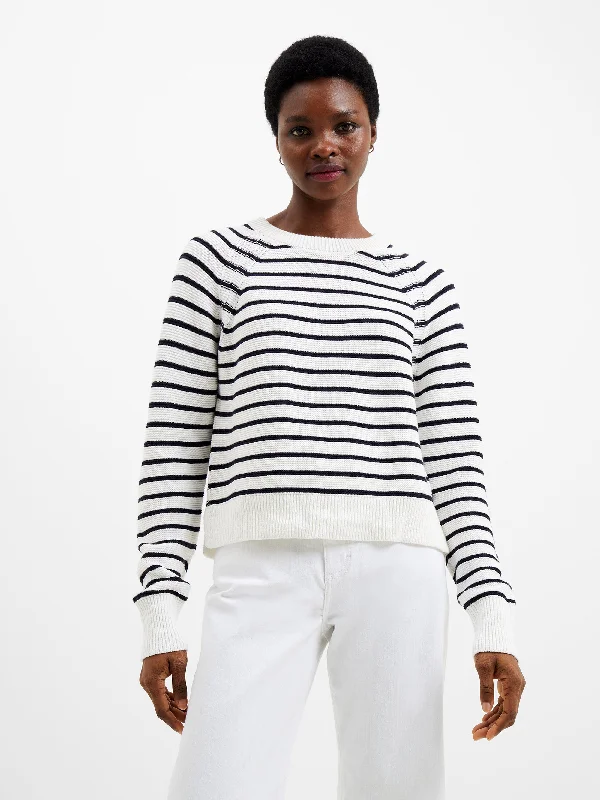 cardigan luxe cashmere -Lillie Mozart Stripe Jumper