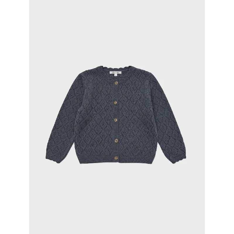 cardigan sharp green -Louisiella Perry Knit Cardigan Navy