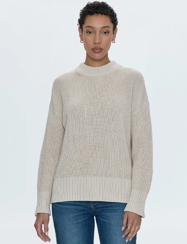 cardigan mist grey -Eve Sweater, Dove