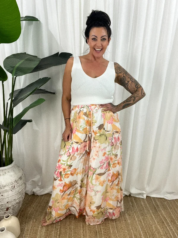 coral track pants comfy -Bindi Pants