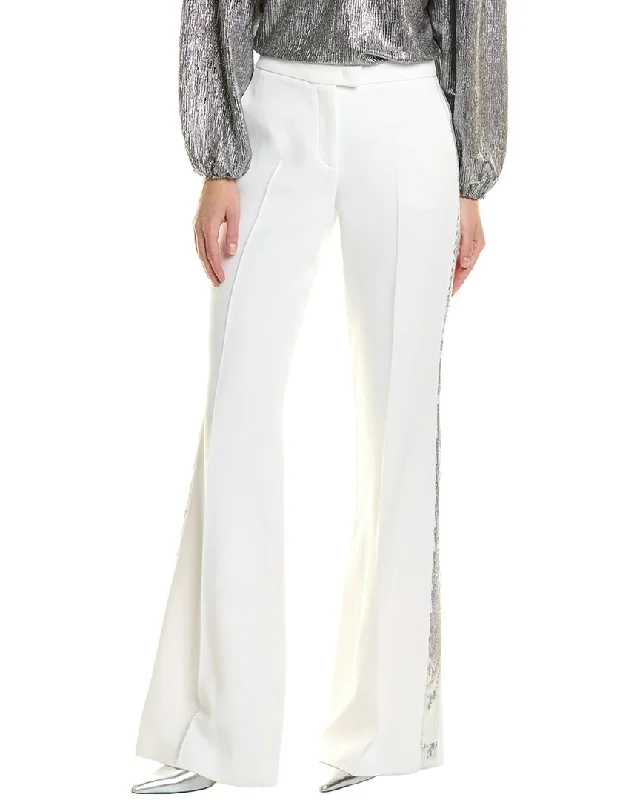 heather grey wide leg pants stylish -Michael Kors Haylee Pant