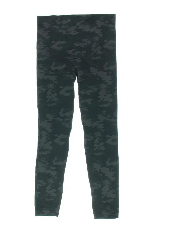 heather grey wide leg pants stylish -Womens Camouflage Seamless Leggings